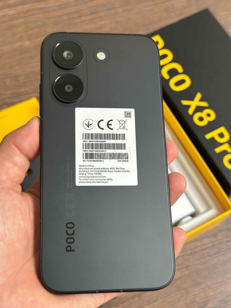 Xiaomi Poco X8 Pro 5G 8GB/256GB Black. Mua bán Điện thoại tại Quận 12 Tp Hồ Chí Minh được đăng bởi Hải Thịnh Phát hình 1