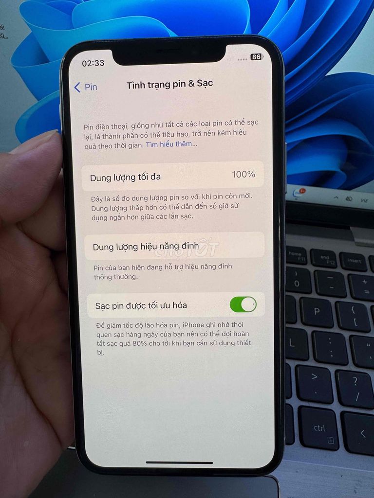 Apple iPhone X 256GB Trắng 100%. Mua bán Điện thoại tại Quận 6 Tp Hồ Chí Minh được đăng bởi QUỐC THIÊN BÁN GÓP 0 ĐỒNG  hình 1