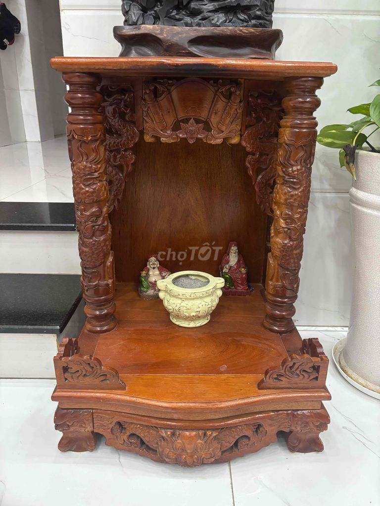 Bàn thờ ông địa Gỗ tự nhiên 68x48x45cm. Mua bán Nội thất, đồ gia dụng khác tại Quận Bình Tân Tp Hồ Chí Minh được đăng bởi Thuận Phát hình 1