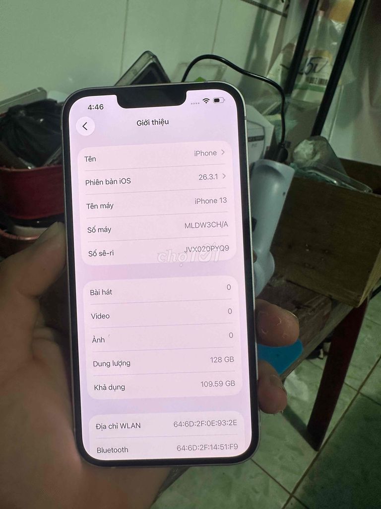iPhone 13 128 QT rin ap ID nhay pin 84zin đep99. Mua bán Điện thoại tại Huyện Cao Lãnh Đồng Tháp được đăng bởi minh dt zin 66 hình 1