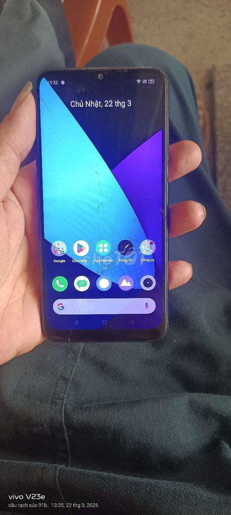 Realme 3.ram 3/32 chữa cháy ok. Mua bán Điện thoại tại Quận Bình Thuỷ Cần Thơ được đăng bởi cầu rạch súc 91b Nguyễn Văn Linh  hình 1