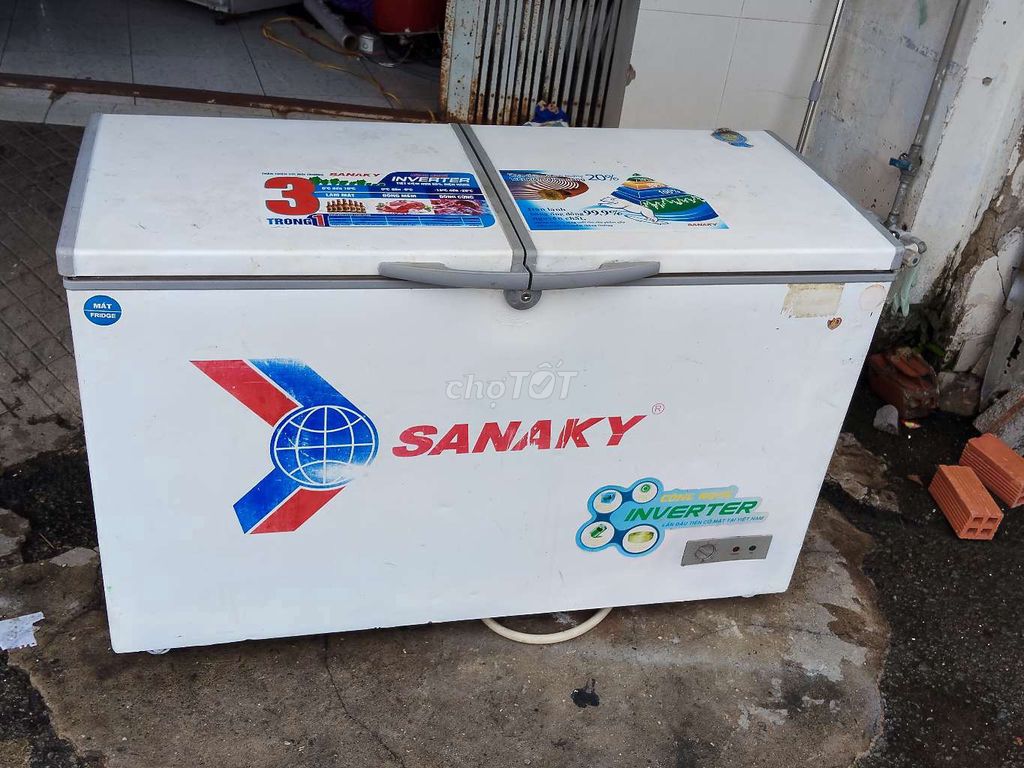 Tủ đông Sanaky 400 lít Inverter Trắng. Mua bán Tủ lạnh tại Thành phố Dĩ An Bình Dương được đăng bởi DUY ANH hình 1