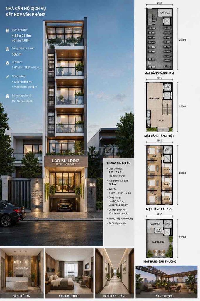 Bán nhà C4 129m² xây CHDV 1 hầm 5 tầng, gần Phạm Văn Đồng 9 TỶ CHỐT