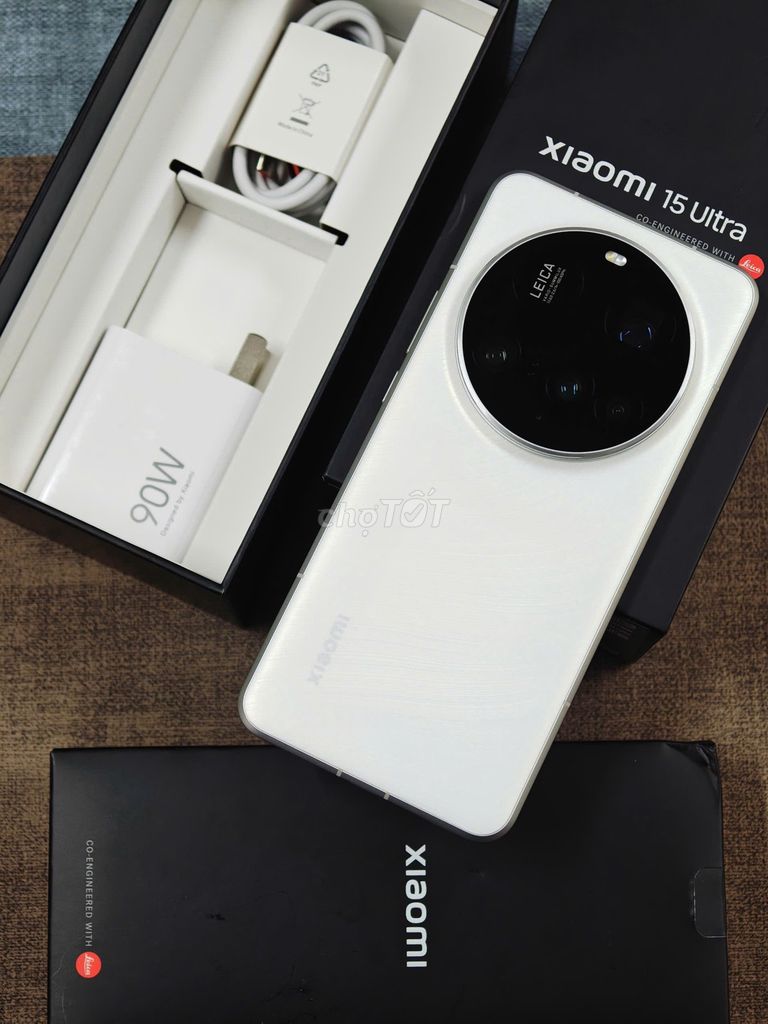 [LaoHac Store] Xiaomi 15 Ultra 256GB Trắng Likenew. Mua bán Điện thoại tại Quận 10 Tp Hồ Chí Minh được đăng bởi Lão Hạc Store hình 1