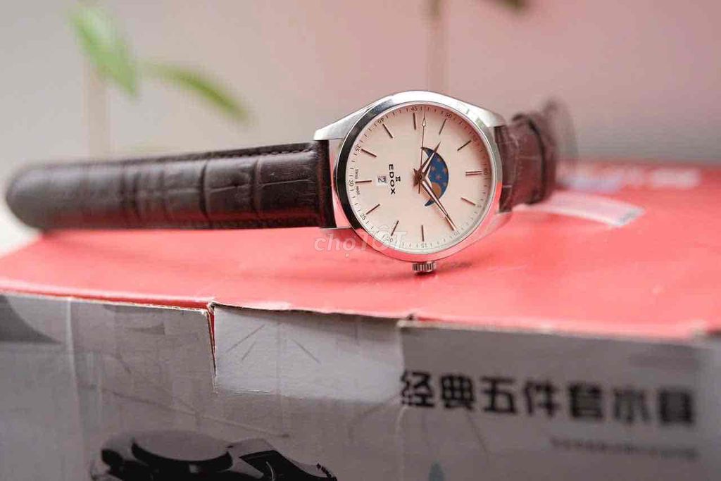 Đồng hồ Edox 79018-3-BEIR Nam Da cá sấu. Mua bán Đồng hồ tại Quận Bắc Từ Liêm Hà Nội được đăng bởi Xuân Chiến hình 1