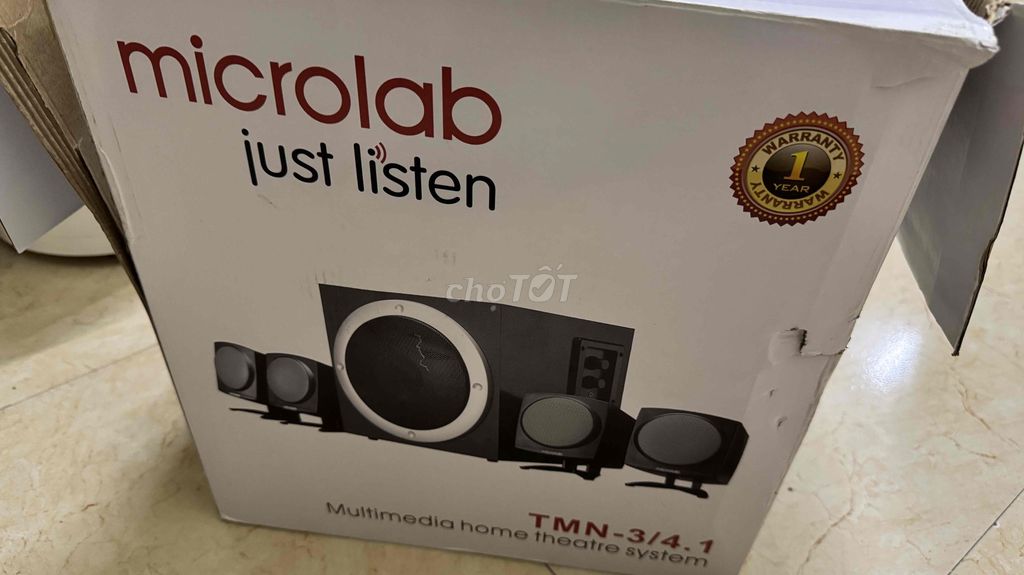 Loa vi tính Microlab 4.1 mới nguyên còn bảo hành. Mua bán Tivi, Âm thanh tại Quận Hà Đông Hà Nội được đăng bởi Trường hình 1