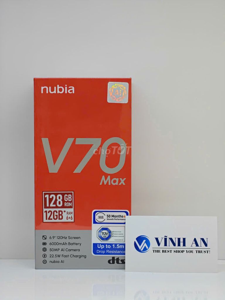 ZTE NUBIA V70 MAX - Hàng NEW Chính Hãng. Mua bán Điện thoại tại Quận 11 Tp Hồ Chí Minh được đăng bởi Vinhanmobile hình 1