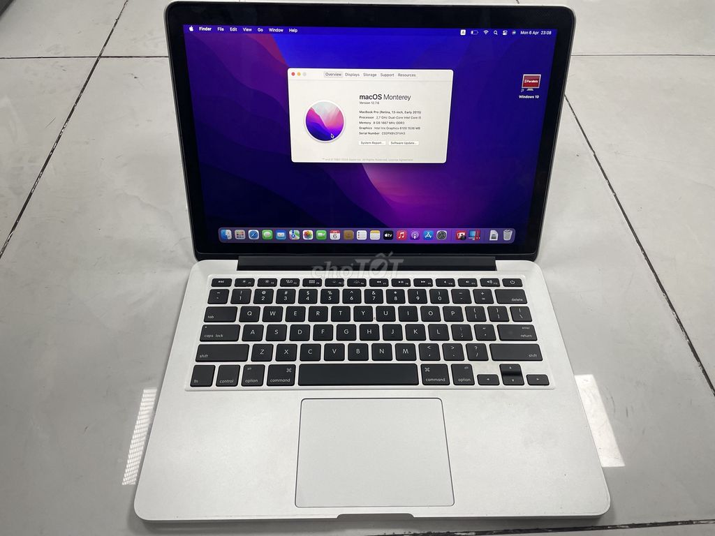 Apple MacBook Pro 2015 i5 8GB/128GB. Mua bán Laptop tại Huyện Long Điền Bà Rịa - Vũng Tàu được đăng bởi hiệp hình 1