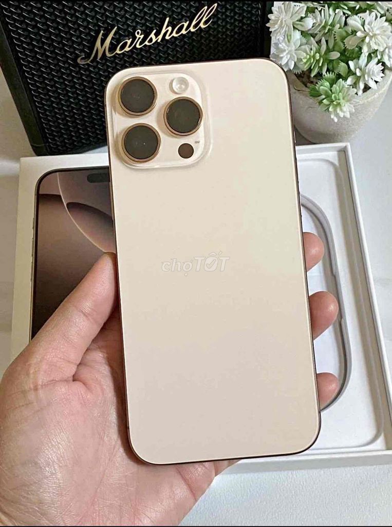 iPhone 16 Pro Max 256G Gold FULLBOX BH APPLE 2026. Mua bán Điện thoại tại Quận 10 Tp Hồ Chí Minh được đăng bởi iStockHCM hình 1