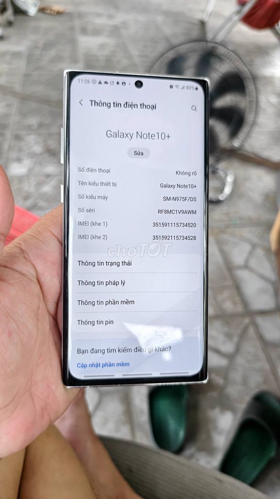 Samsung Note 10 Plus 12GB/256GB. Mua bán Điện thoại tại Quận 1 Tp Hồ Chí Minh được đăng bởi Hội Đồ Điện Tử hình 1
