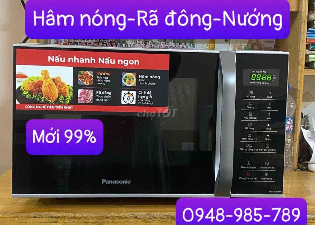 Lò vi sóng Panasonic mới 99%