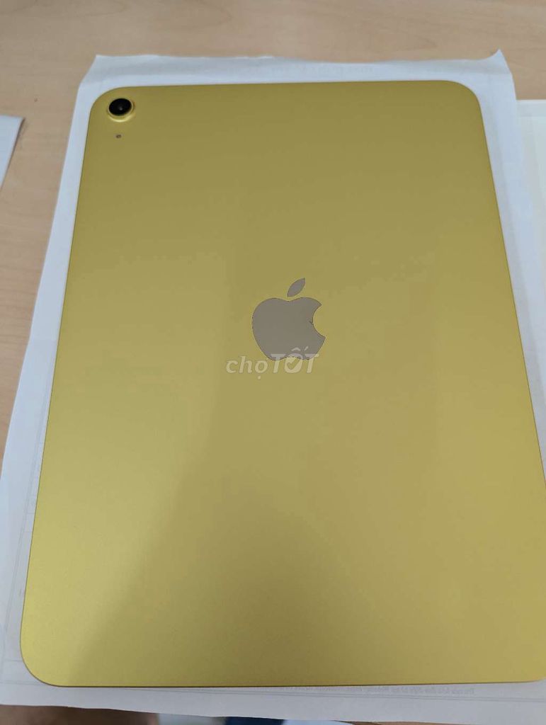 Apple iPad A16 128GB Vàng. Mua bán Máy tính bảng tại Huyện Tân Châu Tây Ninh được đăng bởi TRUONG hình 1