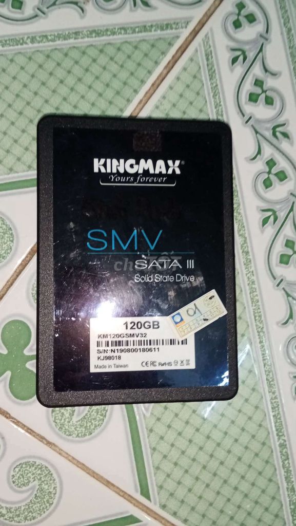 Kingmax 120GB SATA III Like New. Mua bán Linh kiện (RAM, Card...) tại Huyện Gia Lộc Hải Dương được đăng bởi Khải Anh Trần hình 1