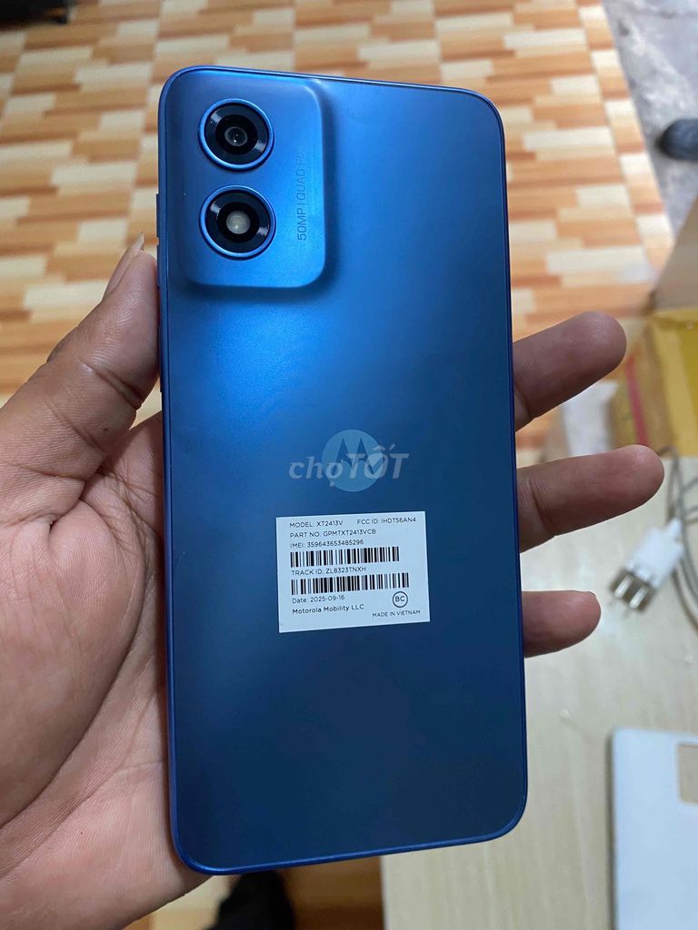 Motorola Moto G Play 2024 64GB Xanh. Mua bán Điện thoại tại Quận 12 Tp Hồ Chí Minh được đăng bởi thuan hình 1