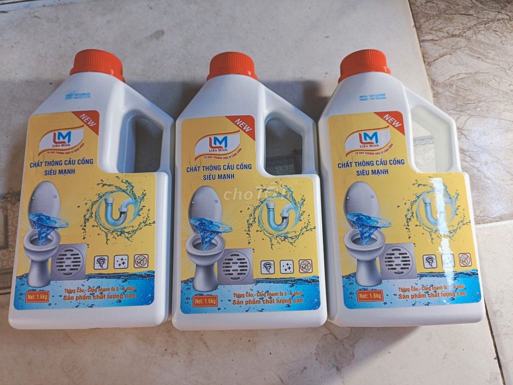 Chất thông cống Liên Minh 1.6kg. Mua bán Nội thất, đồ gia dụng khác tại Quận 8 Tp Hồ Chí Minh được đăng bởi Nguyễn Thị Mỹ Dung  hình 1