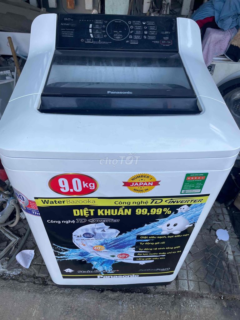 Máy giặt Panasonic 9kg cửa trên. Mua bán Máy giặt tại Quận Cẩm Lệ Đà Nẵng được đăng bởi Nghĩa hình 1