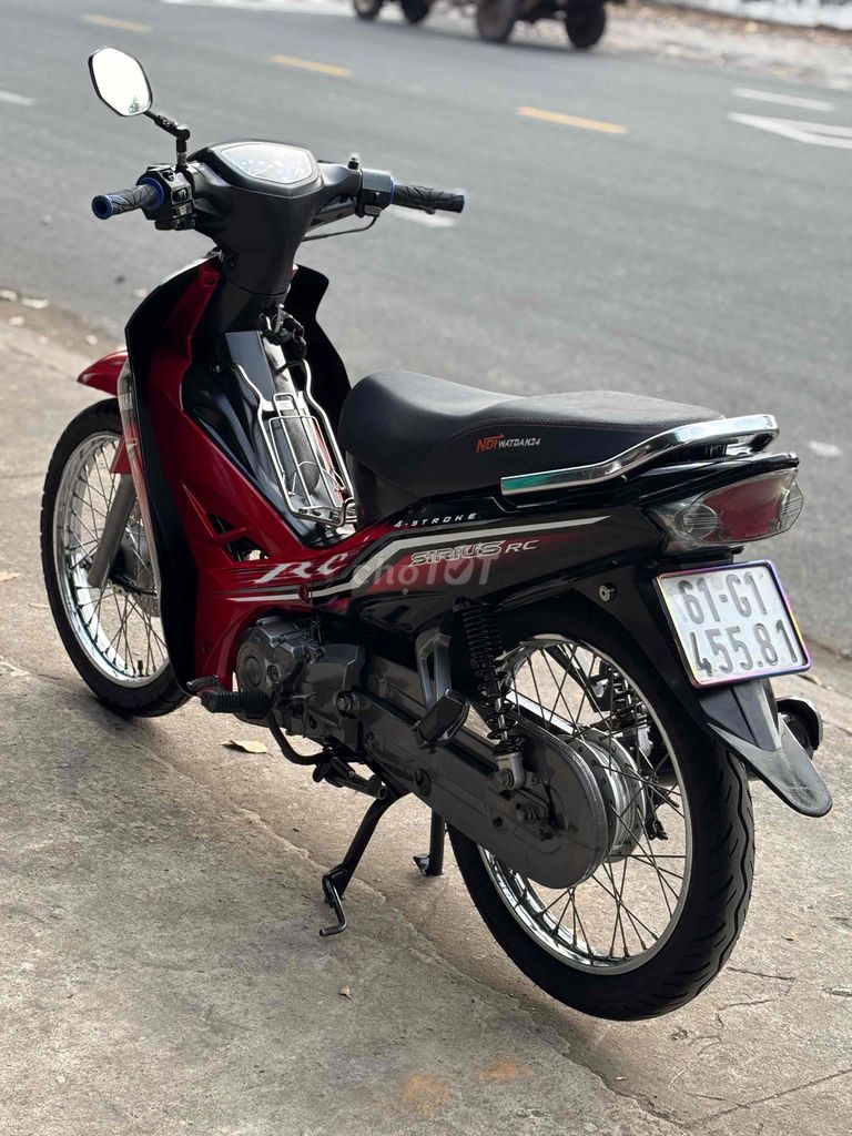 Yamaha Sirius RC Đỏ đen. Mua bán Xe máy tại Thị xã Bến Cát Bình Dương được đăng bởi xe máy trả góp tín nghĩa  hình 10