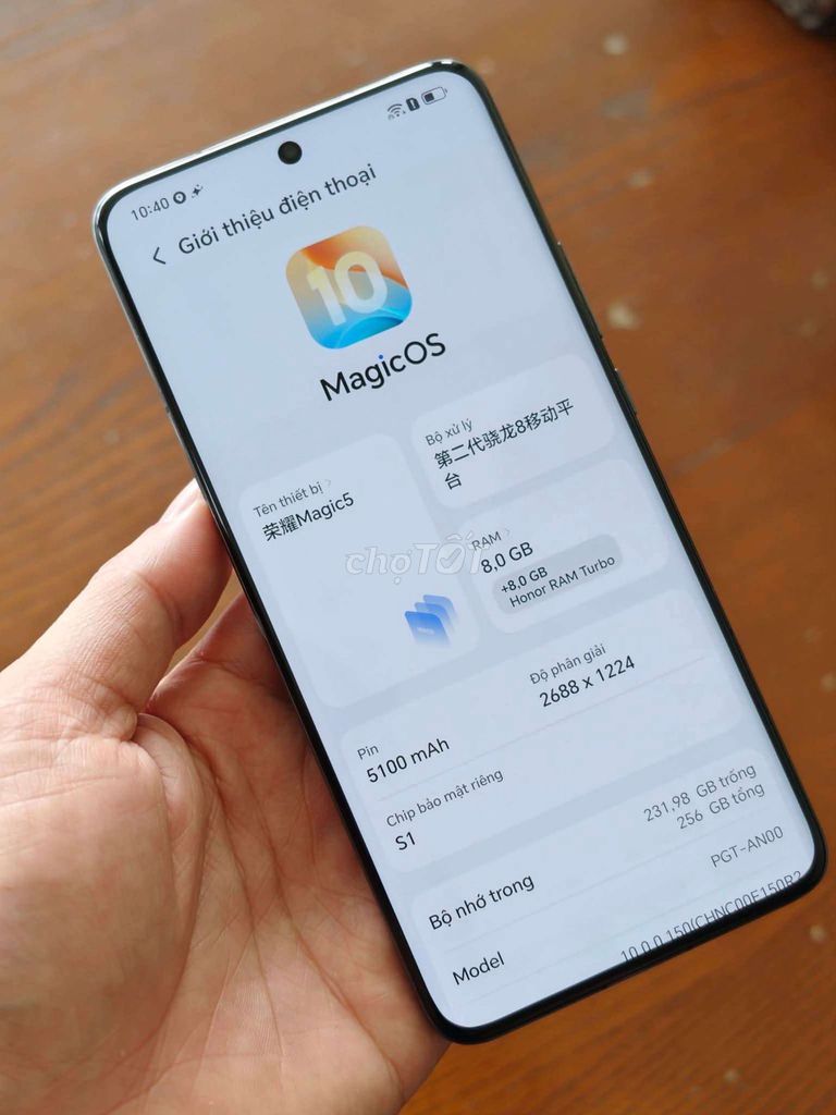 Honor Magic5 . Mua bán Điện thoại tại Quận Ninh Kiều Cần Thơ được đăng bởi Hayan hình 1
