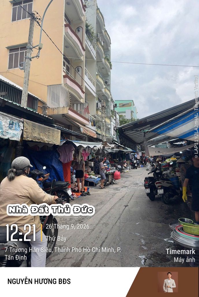12 TỶ BÁN NHÀ 3TẦNG NGAY MẶT TIỀN ĐƯỜNG ĐINH TIÊN HOÀNG - DT 4.5 X 15M
