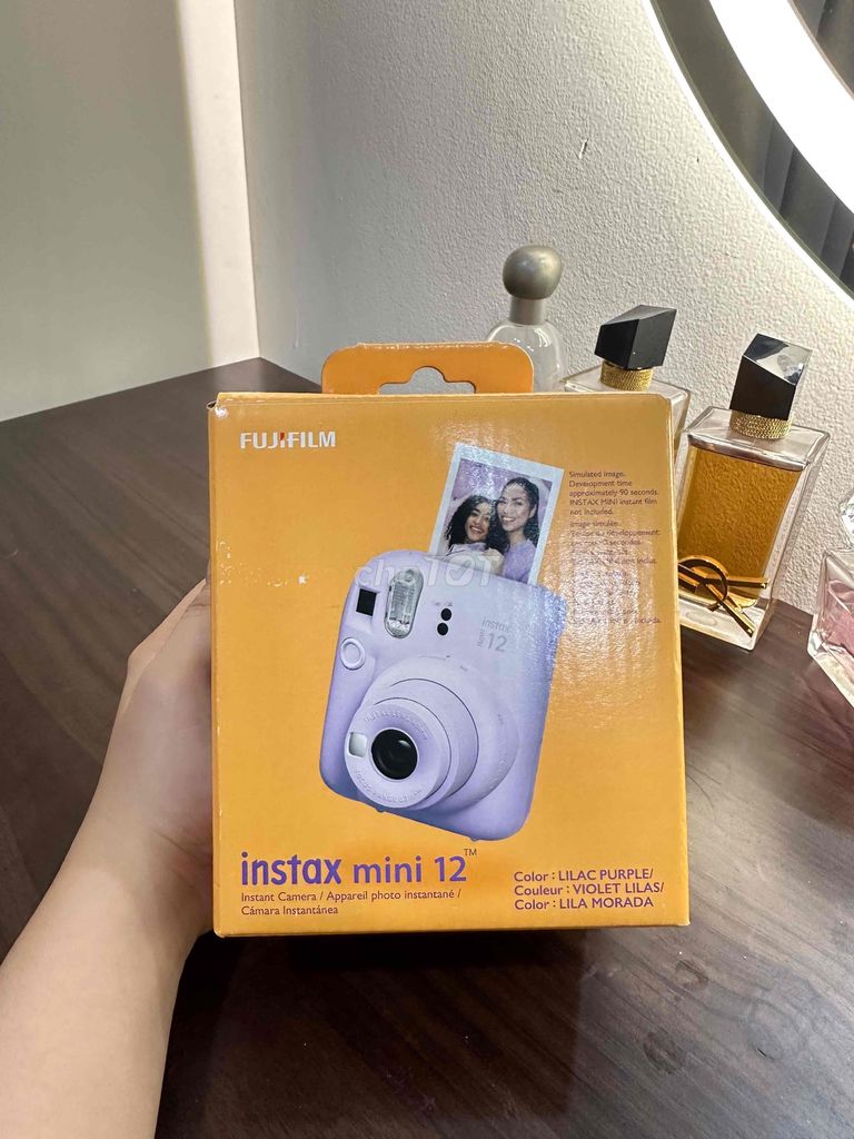 Máy ảnh Fujifilm Instax Mini 12 Tím Mới 100%. Mua bán Máy ảnh, Máy quay tại Quận Tân Bình Tp Hồ Chí Minh được đăng bởi Thanh Trúc hình 1