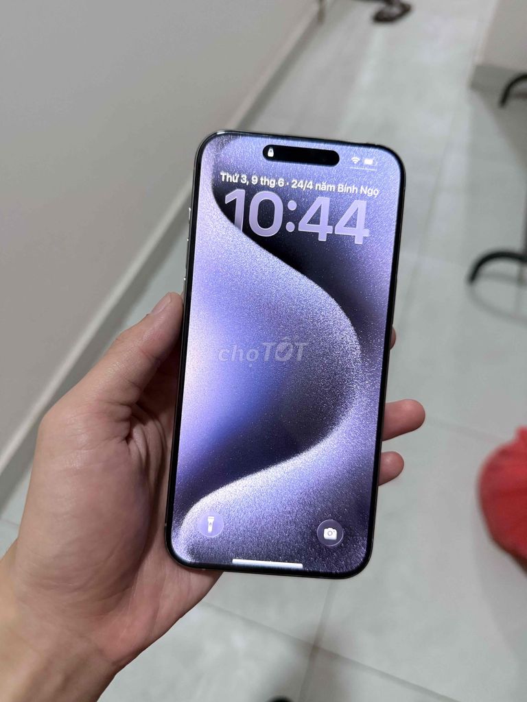 iPhone 15 Pro Max 512GB Xám Đã thay pin. Mua bán Điện thoại tại Quận 7 Tp Hồ Chí Minh được đăng bởi Dungnguyen hình 1