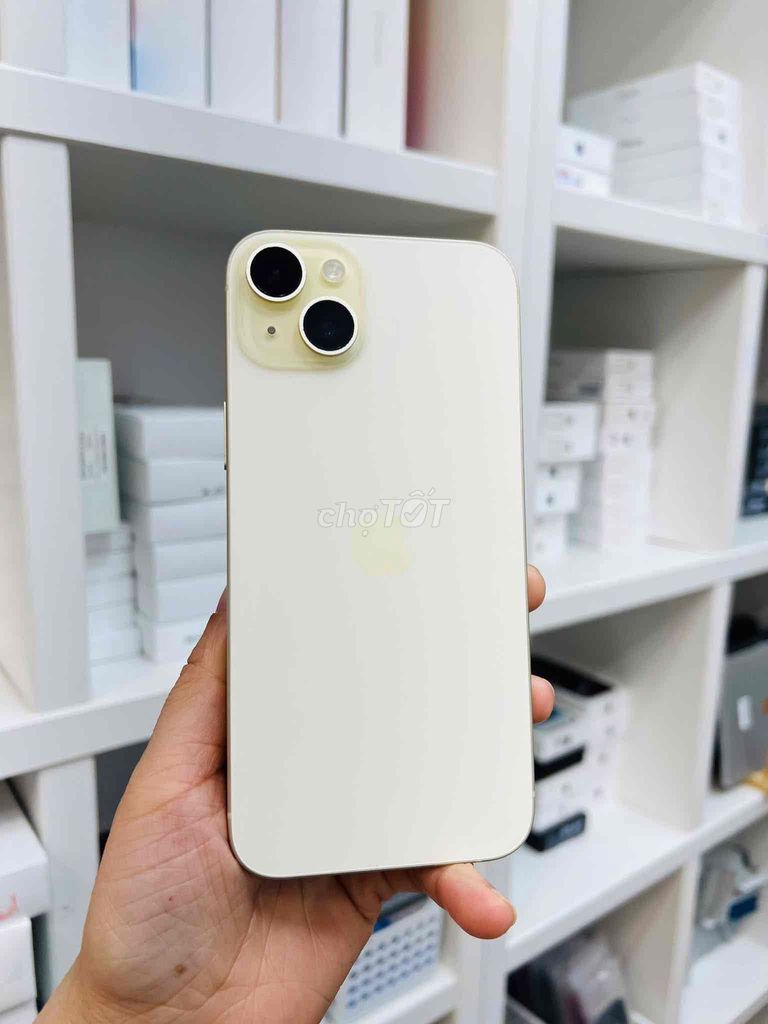 Apple iPhone 15 Plus 256GB Vàng Quốc Tế J/A 99%. Mua bán Điện thoại tại Quận 8 Tp Hồ Chí Minh được đăng bởi TRƯỜNG MOBILE  hình 1