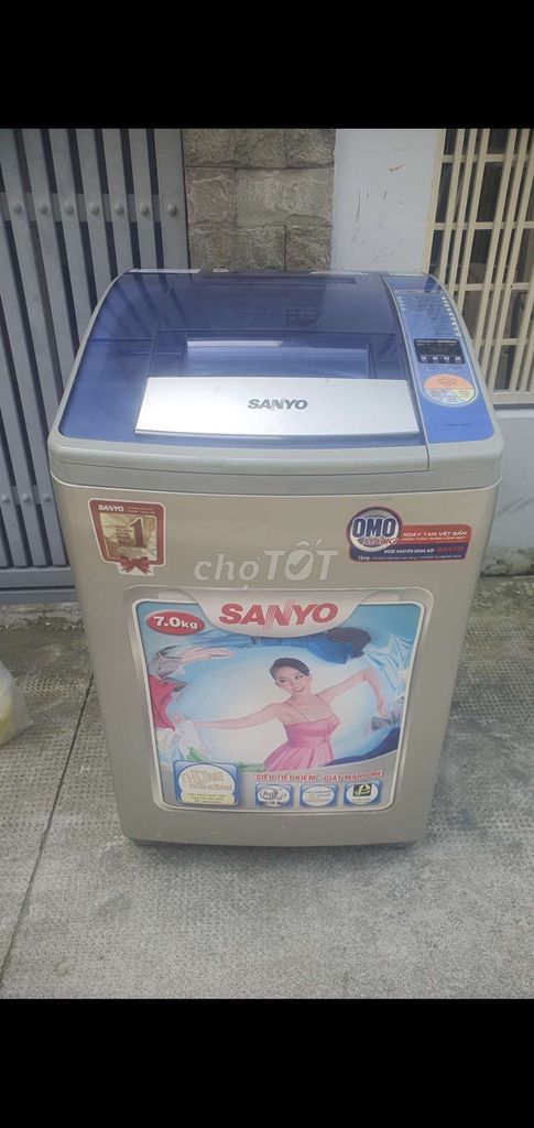 Máy giăt sanyo 7kg zin có bảo hành