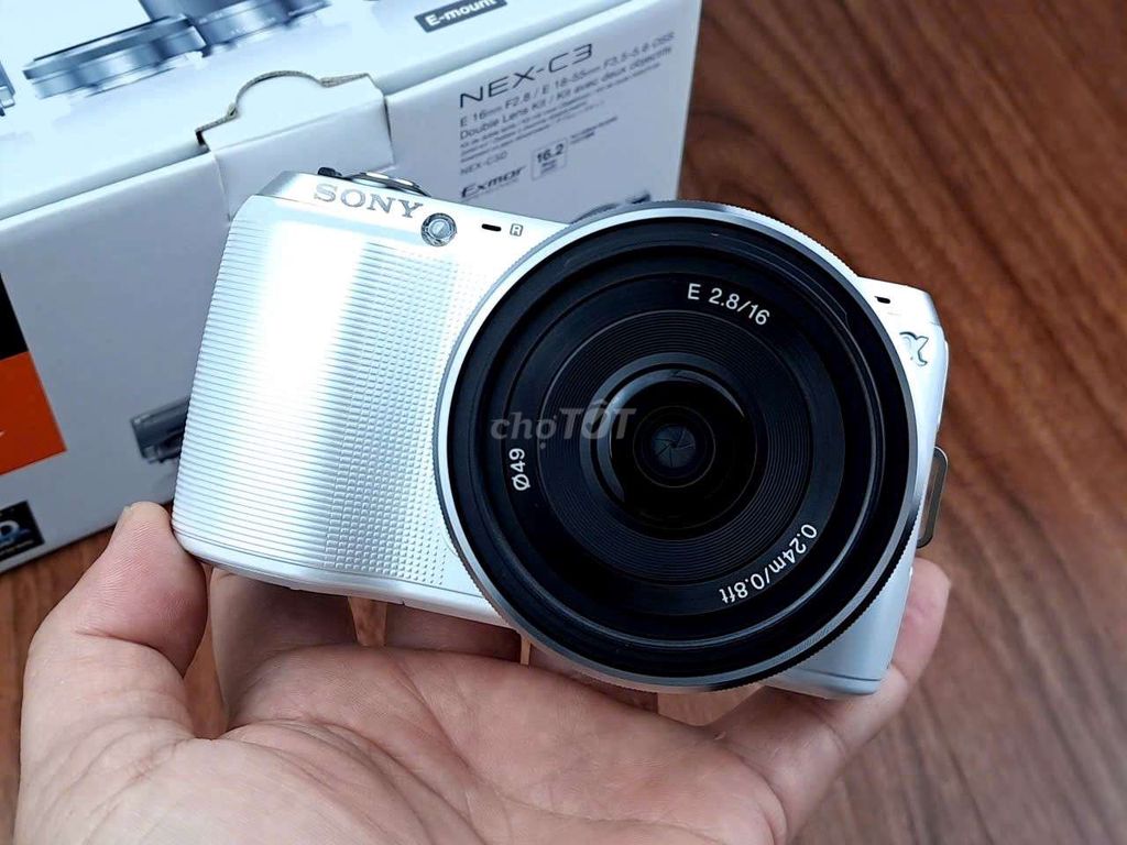 Sony NEX-C3 Trắng kèm Lens 16mm F2.8. Mua bán Máy ảnh, Máy quay tại Quận Tân Bình Tp Hồ Chí Minh được đăng bởi Phan Nguyen hình 1