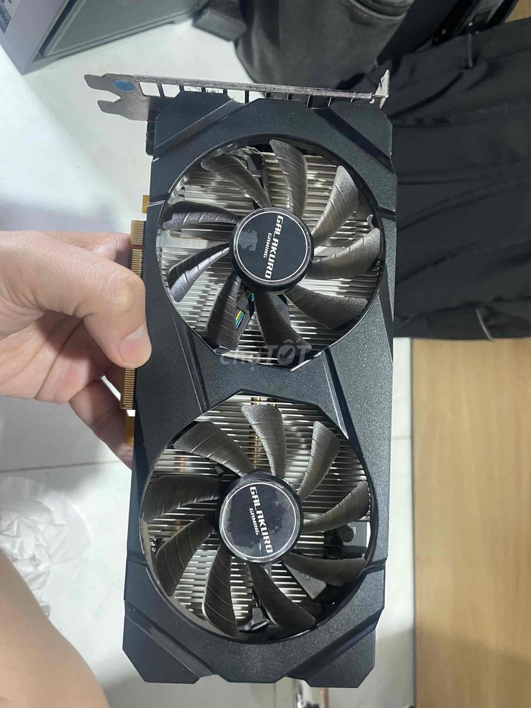 Card đồ họa Galax GTX 1660 Ti 6GB Đen. Mua bán Linh kiện (RAM, Card...) tại Thành phố Thủ Đức Tp Hồ Chí Minh được đăng bởi A Đức hình 1