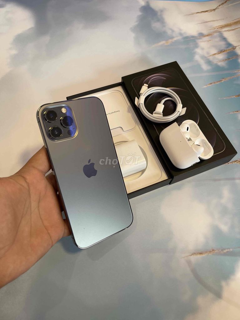 iPhone 12 Pro Max 128GB Quốc tế Zin 99% Pin 90%. Mua bán Điện thoại tại Quận Tân Bình Tp Hồ Chí Minh được đăng bởi Kim Phát Lộc hình 1