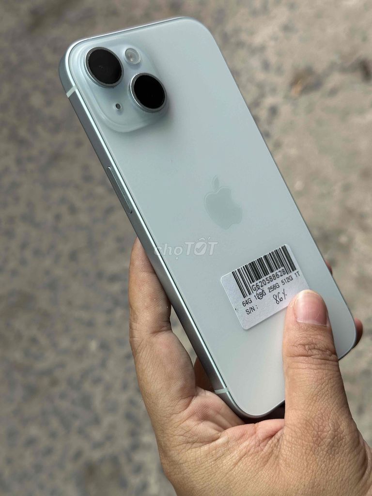 iPhone 15 128GB Trắng Đã sử dụng. Mua bán Điện thoại tại Thành phố Biên Hòa Đồng Nai được đăng bởi nguyễn lê store hình 1