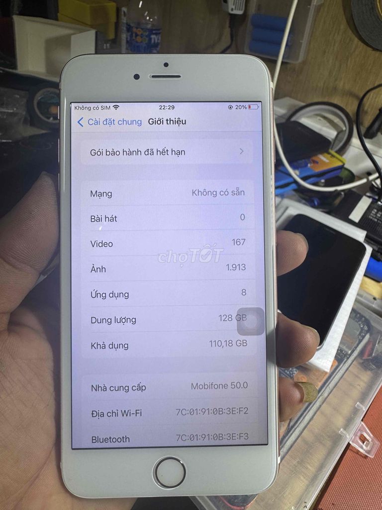 Apple iPhone 6s Plus 128GB Vàng hồng. Mua bán Điện thoại tại Thành phố Mỹ Tho Tiền Giang được đăng bởi le khoa hình 1