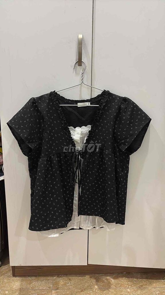Áo babydoll nữ hoa nhí cộc tay XL. Mua bán Quần áo tại Quận Nam Từ Liêm Hà Nội được đăng bởi ling linh hình 1