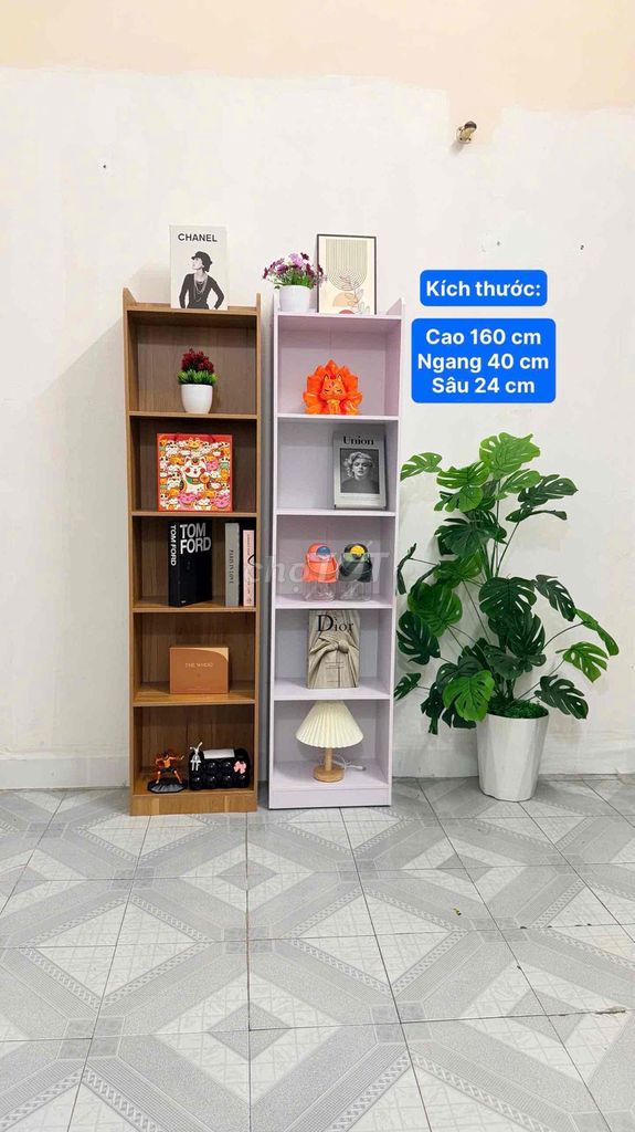 Kệ sách Gỗ MDF 160x40x24cm. Mua bán Tủ, kệ gia đình tại Quận Tân Bình Tp Hồ Chí Minh được đăng bởi kha hình 1