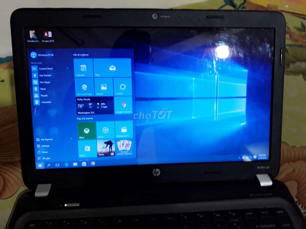 0565611016 - HP Pavilion G4, màn hình14" đẹp, Windows 10pro bền