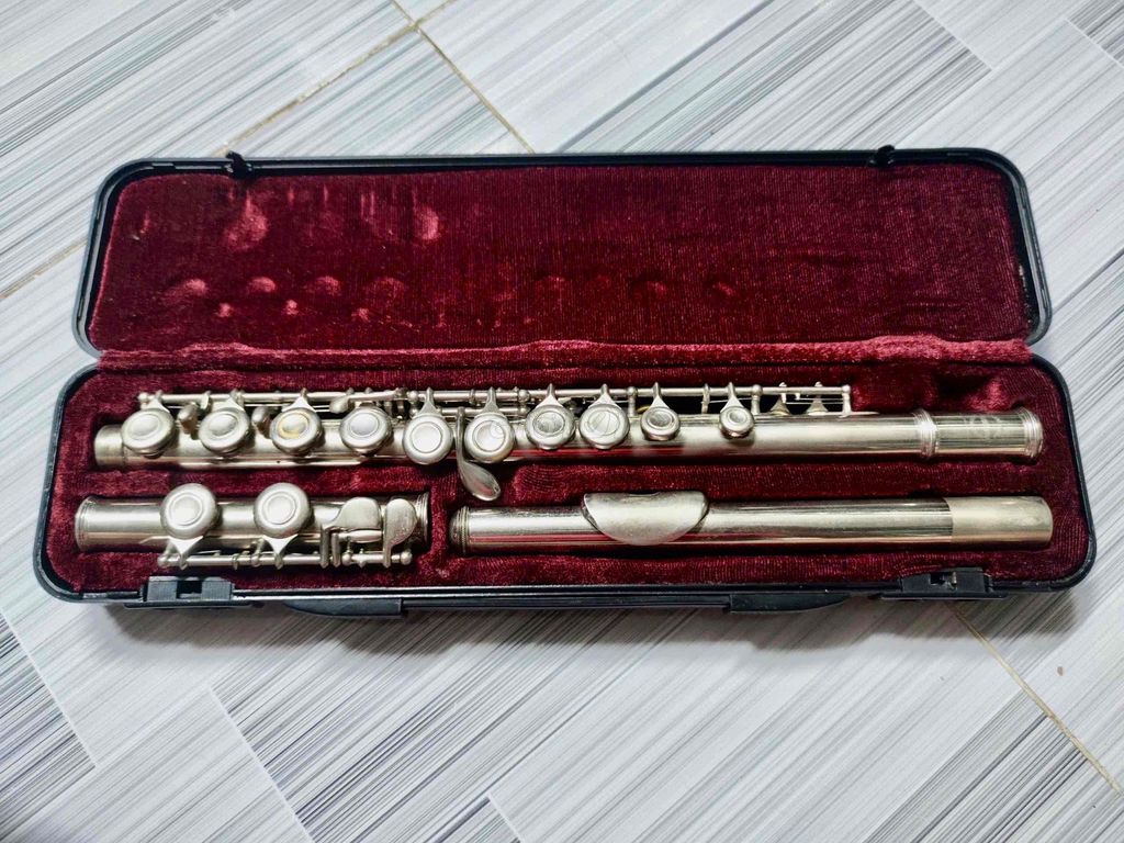 Sáo Flute kim loại Maxtone hàng Mỹ Ebay giá 288usd