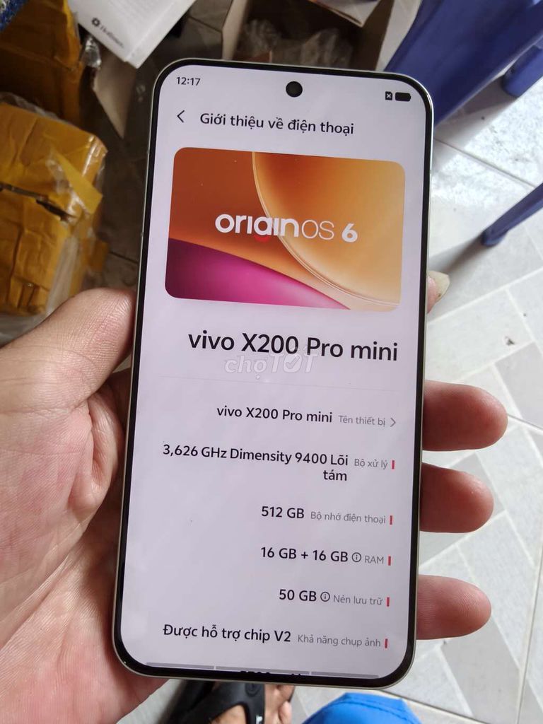 Vivo X200 pro mini nhỏ gọn camera đỉnh. Mua bán Điện thoại tại Thành phố Bến Tre Bến Tre được đăng bởi Từ Tuấn Bến Tre hình 1
