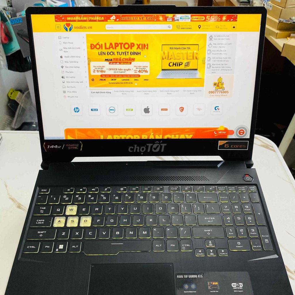 Asus TUF Gaming FA506IHRB R5-4600H-16-512G-GTX1650. Mua bán Laptop tại Quận Ninh Kiều Cần Thơ được đăng bởi Võ Diện hình 1