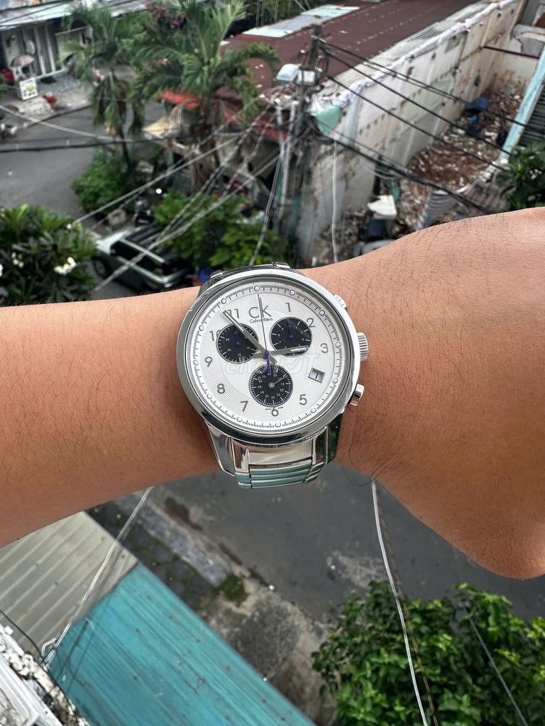 Đồng hồ Calvin Klein Chronograph Panda. Mua bán Đồng hồ tại Quận 7 Tp Hồ Chí Minh được đăng bởi BB Watch hình 1