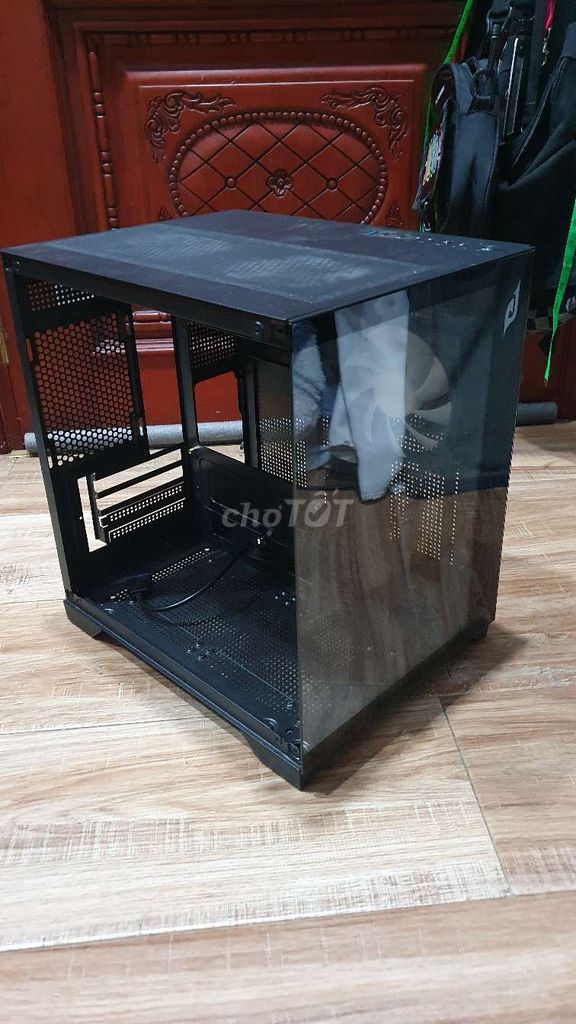 Case bể cá + 3 fan led