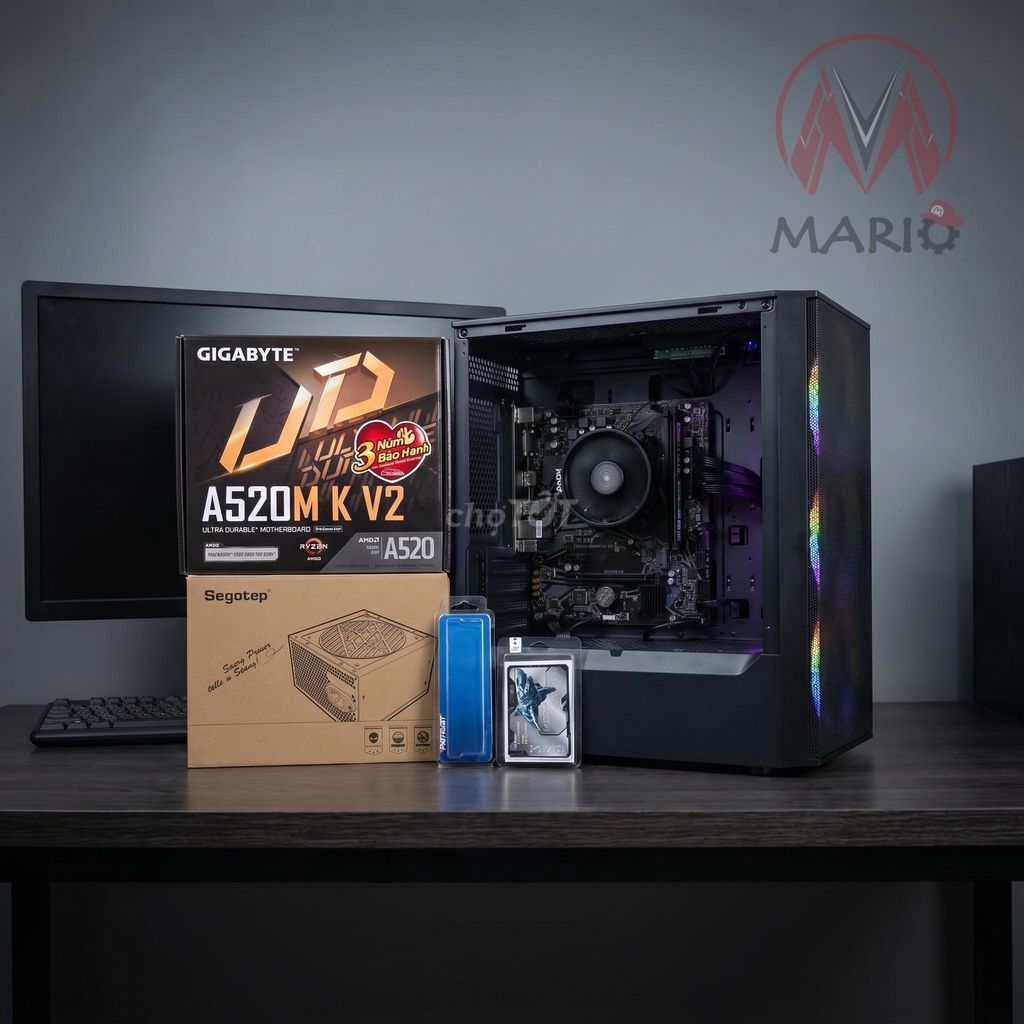 Dàn Ryzen 5 3400G, 16GB RAM, 500GB SSD, 650W New. Mua bán Máy tính để bàn tại Quận Tân Phú Tp Hồ Chí Minh được đăng bởi Hữu Cương hình 1