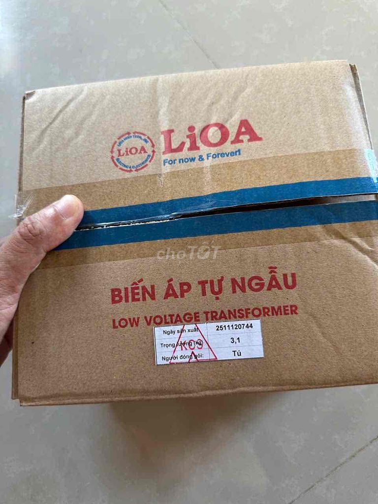 Biến áp tự ngẫu LIOA 600VA Đen. Mua bán Đồ chuyên dụng, Giống nuôi trồng tại Thành phố Vũng Tàu Bà Rịa - Vũng Tàu được đăng bởi DUCATI hình 1