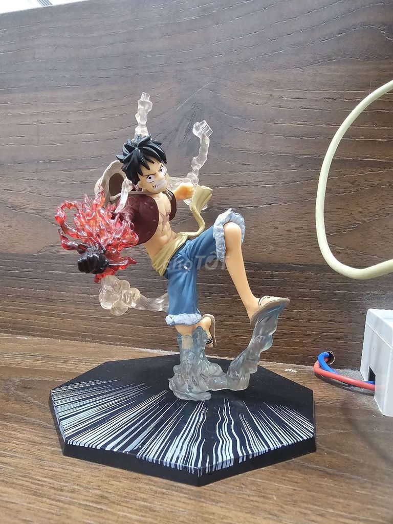 Mô hình Luffy Đảo Hải Tặc Nhựa Nhiều màu