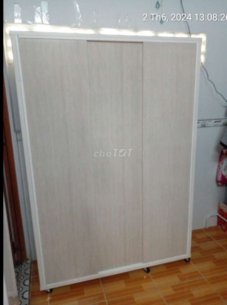 TỦ NHỰA ĐÀI LOAN CỬA LÙA 3 CÁNH MÀU VÂN GỖ SỒI . Mua bán Tủ, kệ gia đình tại Thành phố Biên Hòa Đồng Nai được đăng bởi Tủ nhựa đài loan hoàng quân hình 1