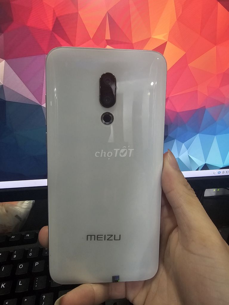 Meizu 16th Plus 128GB Trắng. Mua bán Điện thoại tại Quận Gò Vấp Tp Hồ Chí Minh được đăng bởi N T T  hình 1