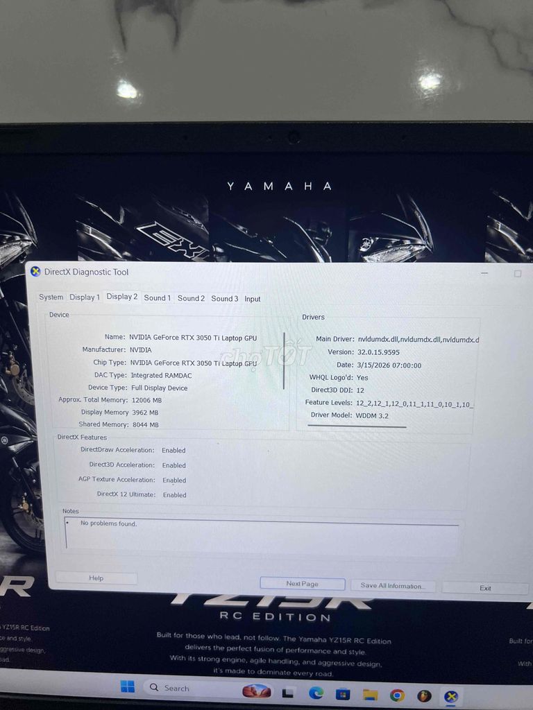 Acer Nitro i5-12450H RTX 3050 Ti. Mua bán Laptop tại Quận Bắc Từ Liêm Hà Nội được đăng bởi Khiêm Bùi hình 1