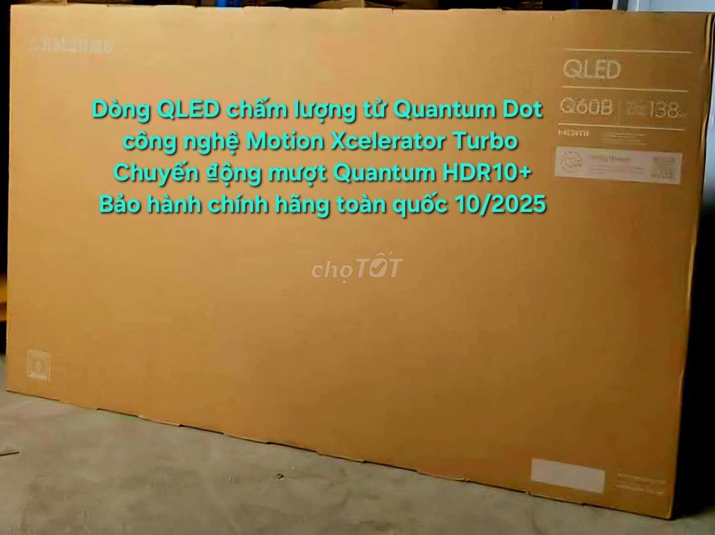 TV QLED Samsung 55Q60B 55in QLED Bảo Hành 10/2025