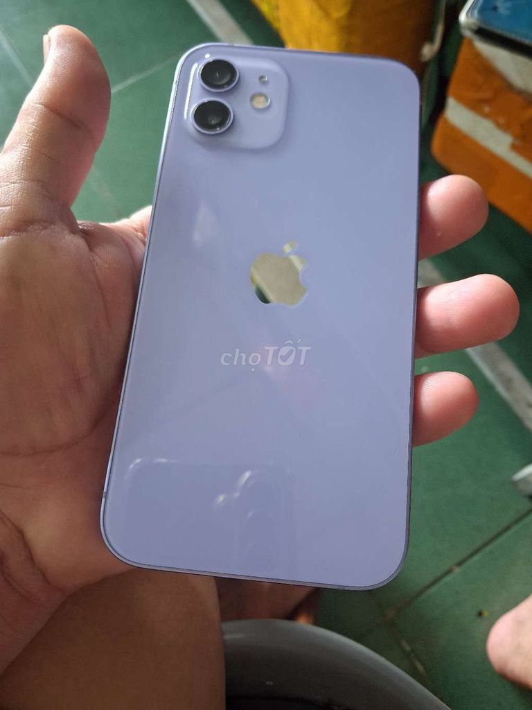 Apple iPhone 12 64GB Tím lỗi Face ID. Mua bán Điện thoại tại Thành phố Vĩnh Long Vĩnh Long được đăng bởi Phạm Bằng Vĩnh Long hình 1