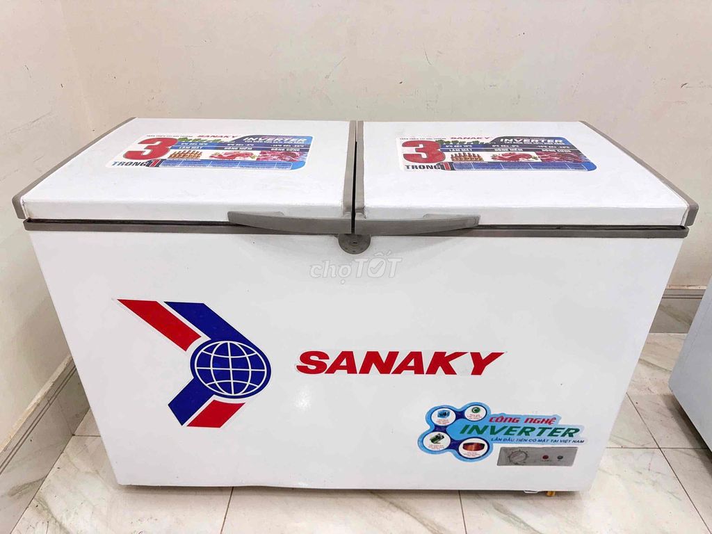 🔥 TỦ ĐÔNG SANAKY 280L TIẾT KIỆM ĐIỆN - DÀN ĐỒNG BỀ. Mua bán Tủ lạnh tại Quận Ninh Kiều Cần Thơ được đăng bởi Điện máy giá rẻ CẦN THƠ hình 1