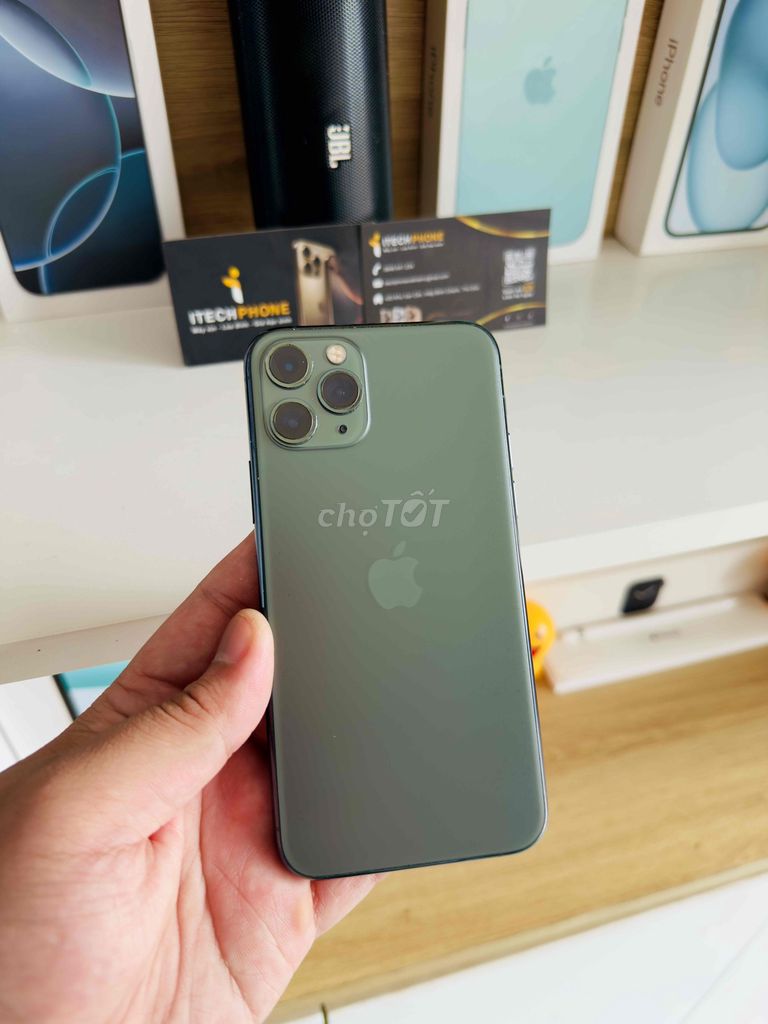 Apple iPhone 11 Pro 64GB Xanh Rêu. Mua bán Điện thoại tại Thành phố Thủ Đức Tp Hồ Chí Minh được đăng bởi Đức Mobile Software hình 1